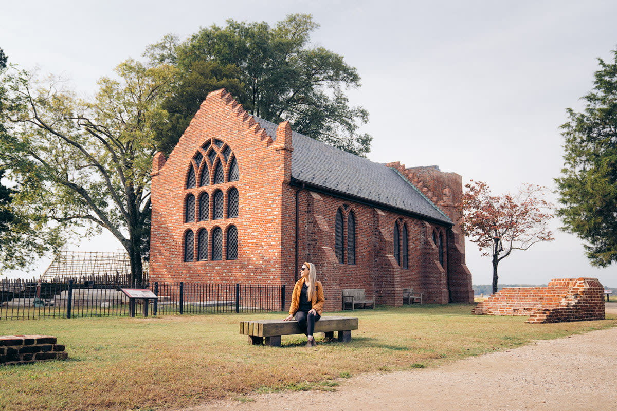 Memorial Church at Historic Jamestowne