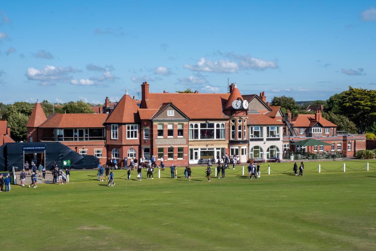 Clubhouse British Open Royal Liverpool 2023