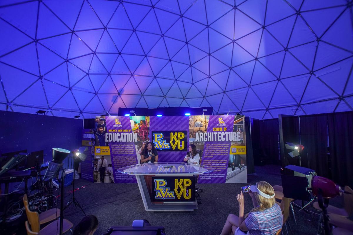 Inspiration Dome at the LPGA Chevron Championship in The Woodlands, Texas