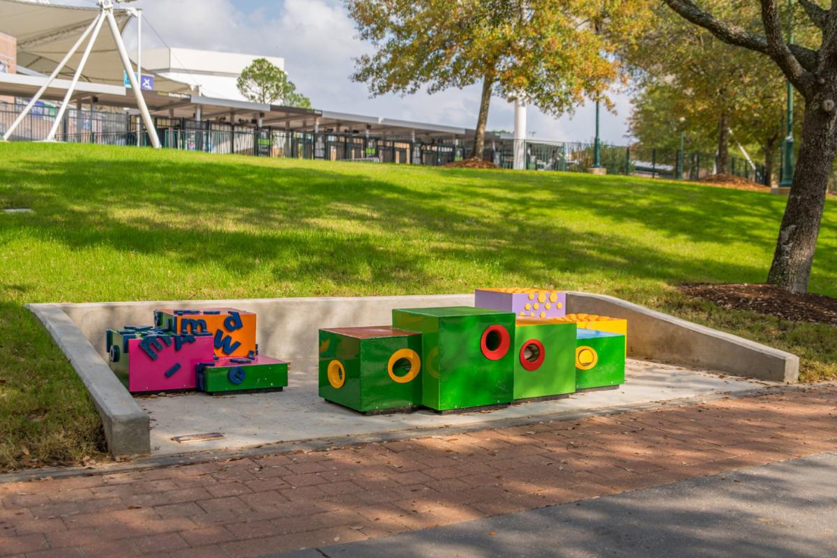 Discovery art bench