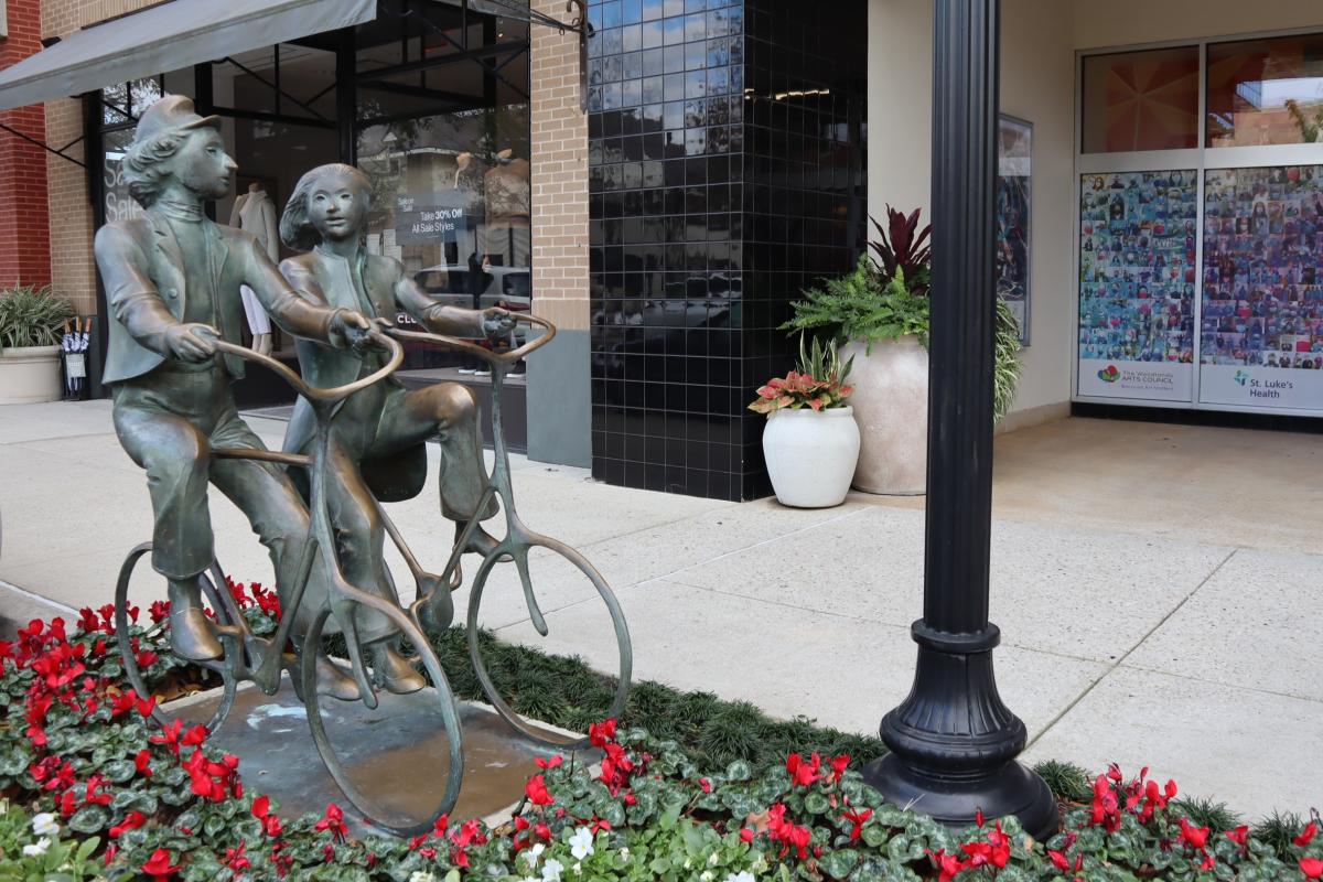 Market Street Public Art: Two Plus Two Equals One