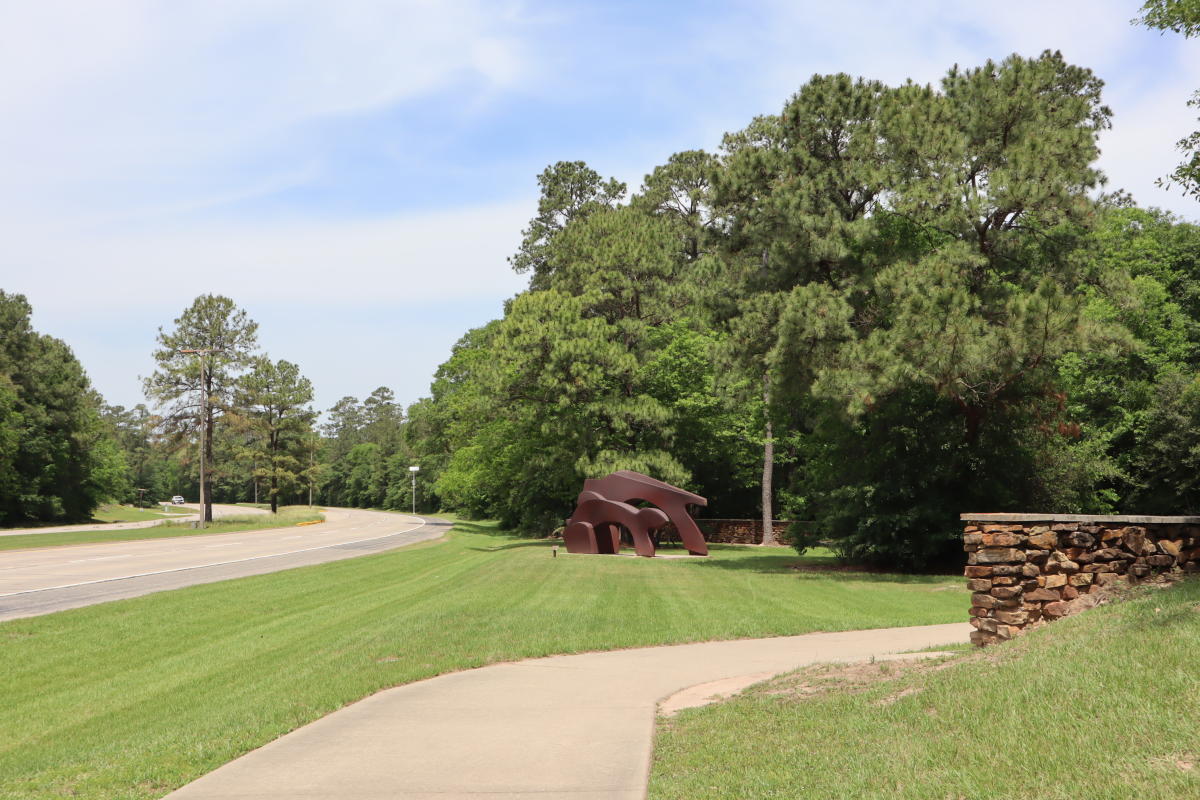 Large Natural Form II along Research Forest Drive