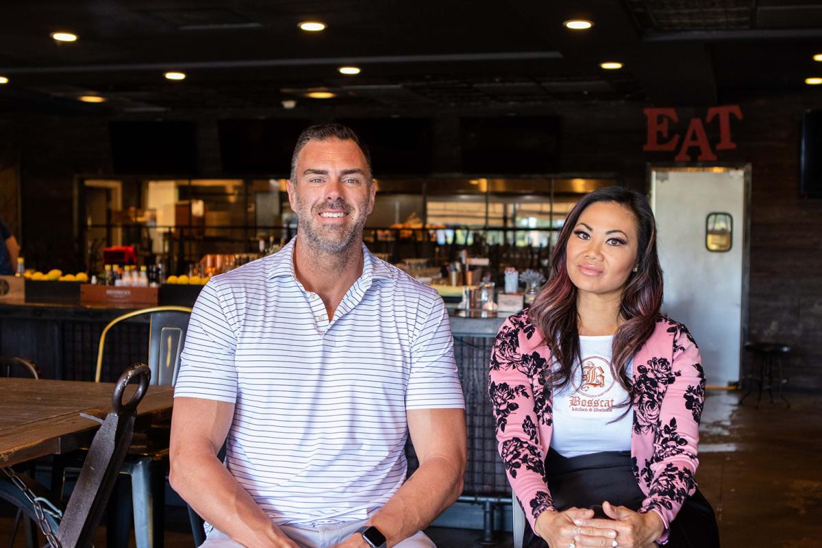 Bosscat Kitchen and Libations Owners, John Reed and Leslie Nguyn
