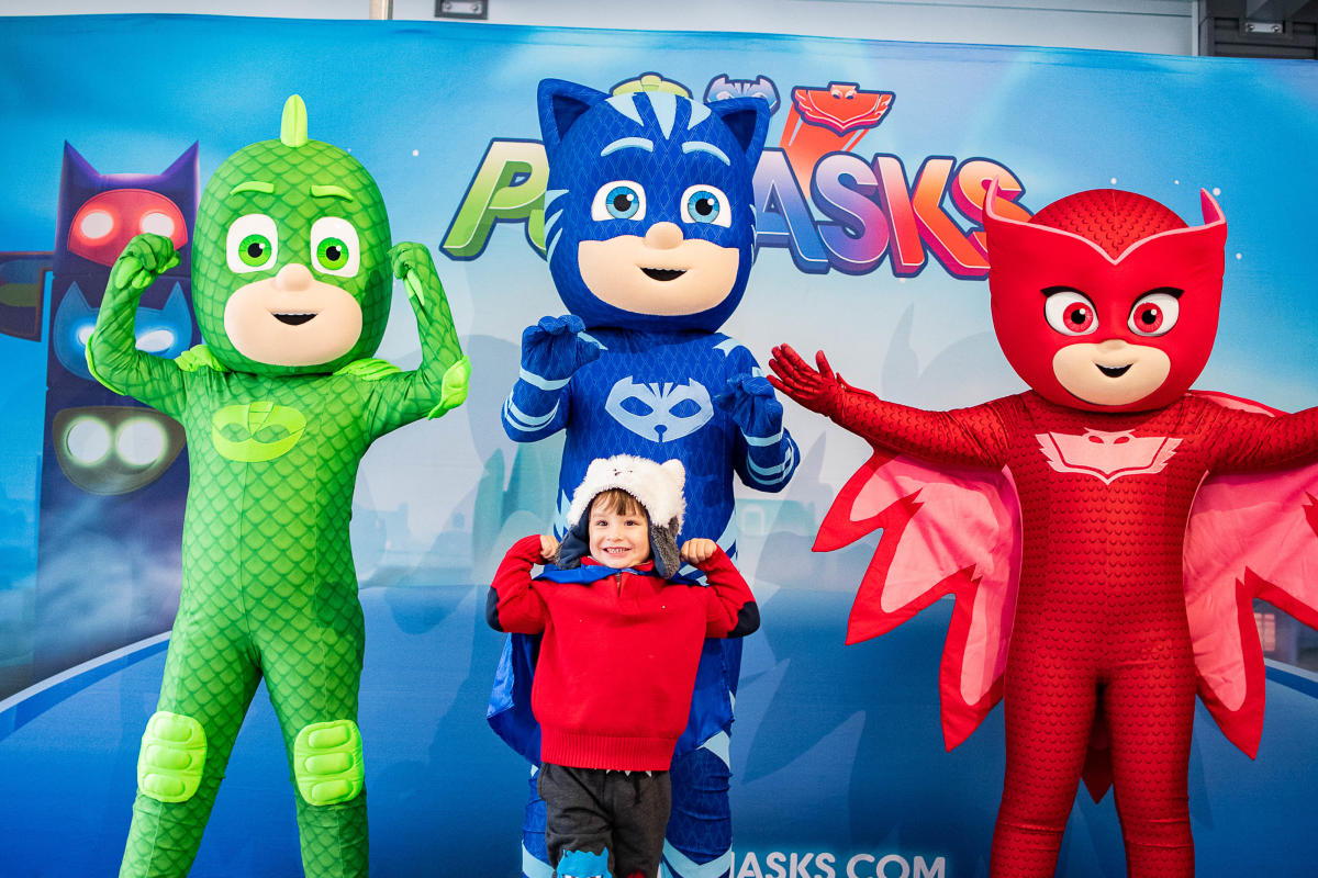 PJ Masks Meet and Greet at The Cynthia Woods Mitchell Pavilion during The Children's Festival