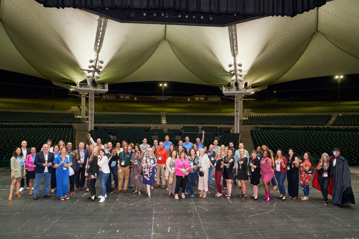 Connect Texas onstage at The Cynthia Woods Mitchell Pavilion