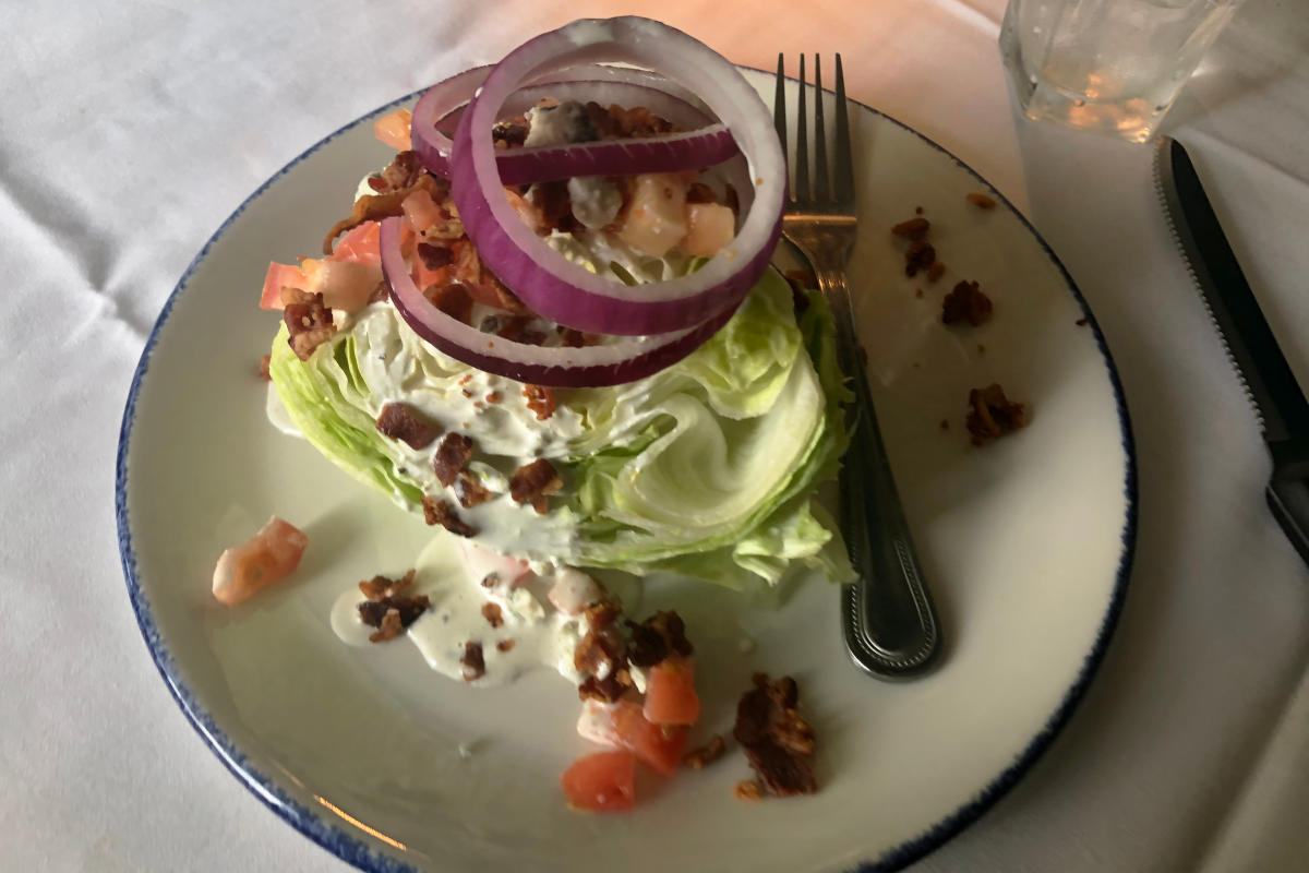 Wedge Salad at Landry's Seafood House