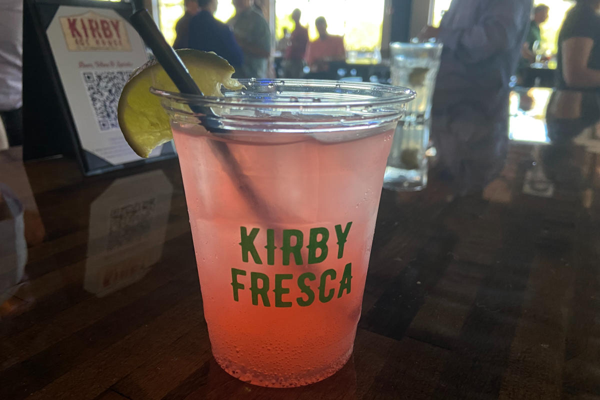 Beverage at Kirby Ice House