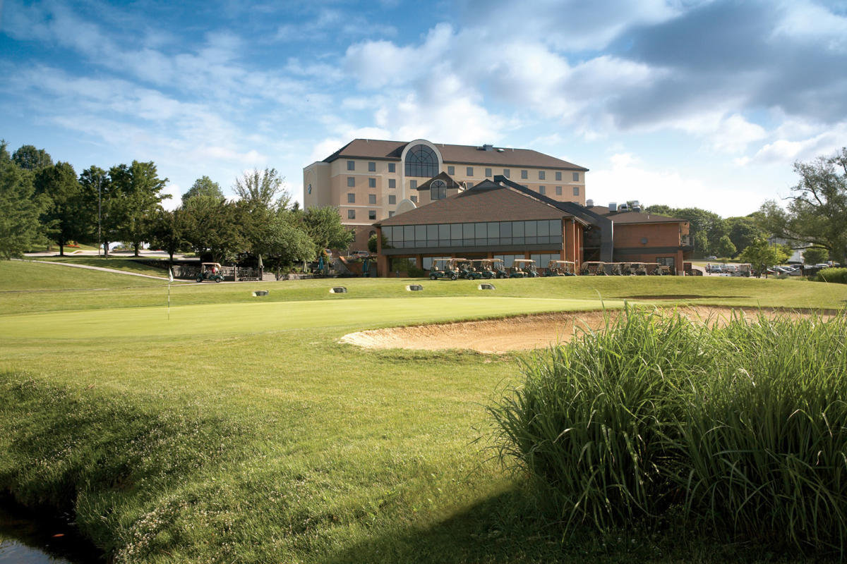 An outside view of the Heritage Hills Golf Resort & Conference Center