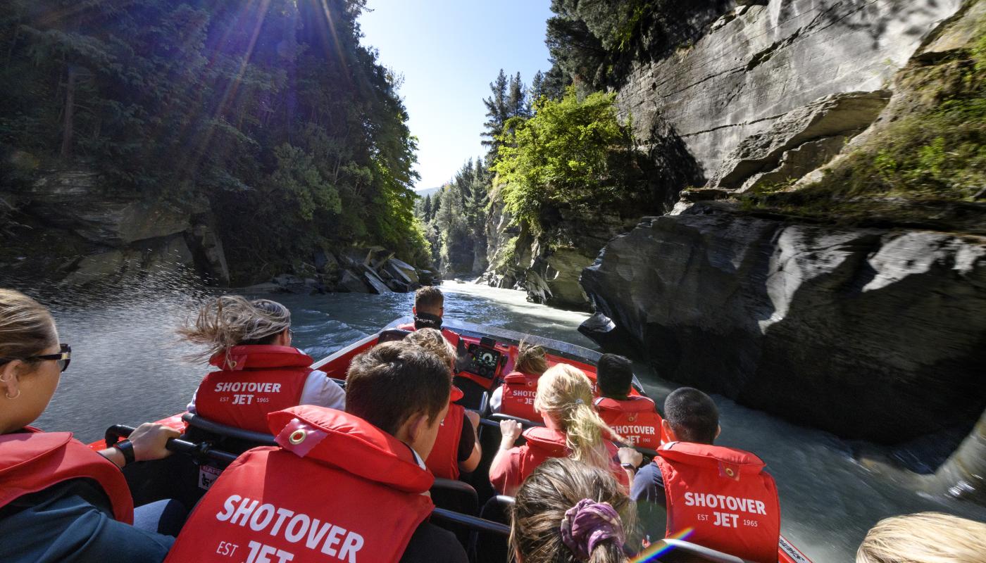 Shotover Jet in summer