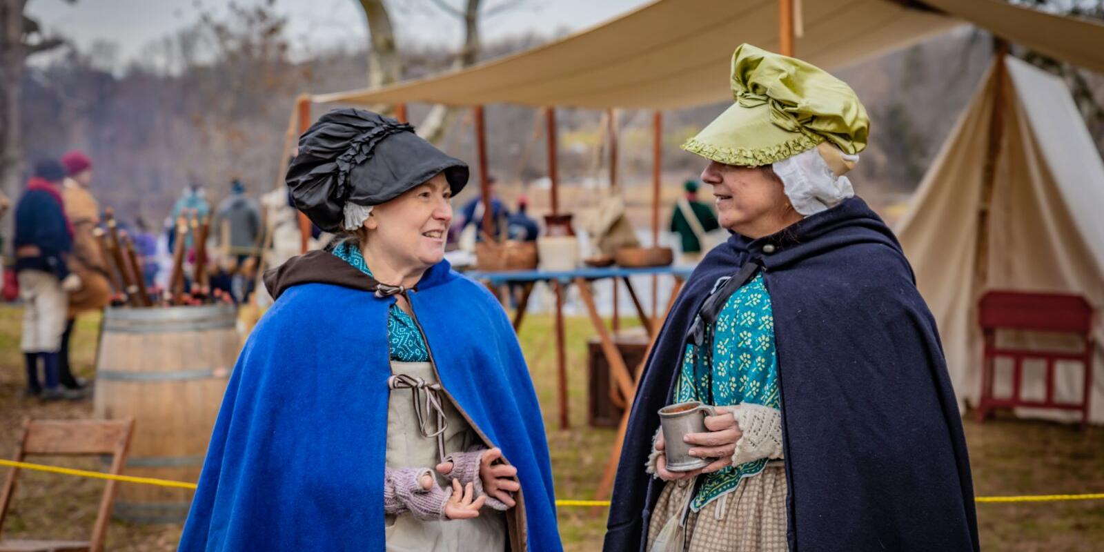 Washington Crossing Reenactors