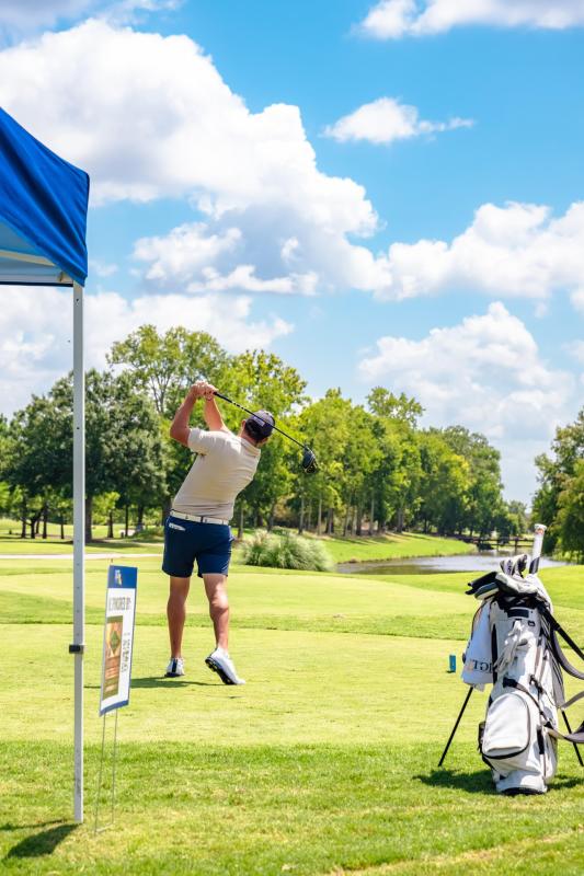 Golfing