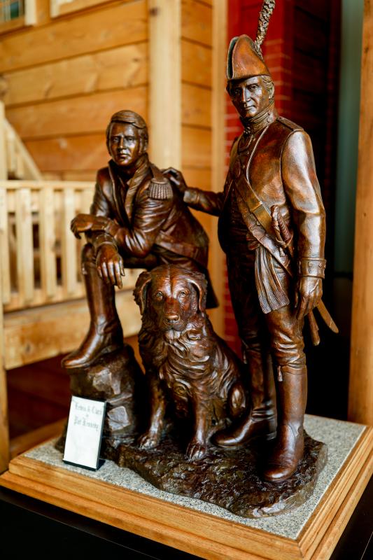 Lewis and Clark Boathouse Statue
