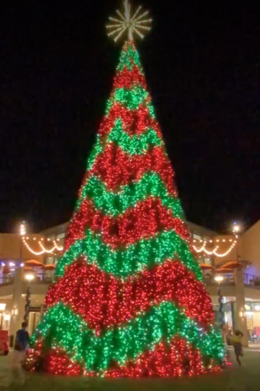 Christmas Tree at The Woodlands Mall's Courtyard