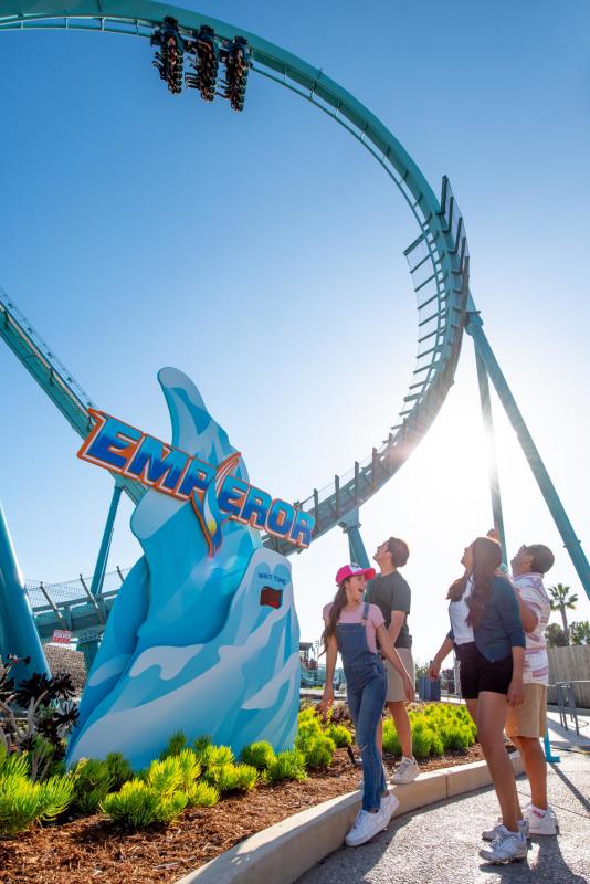SeaWorld San Diego Emperor Top Attraction