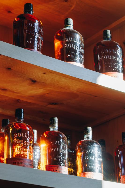 Bulleit Bottle Shot