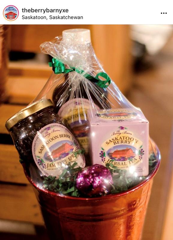 Berry Barn gift basket