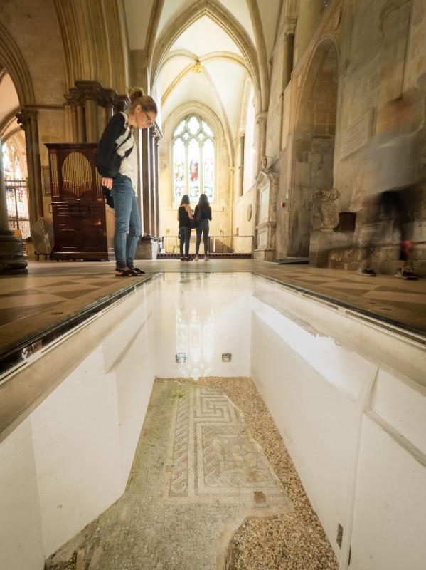 The Roman Mosaic, Chichester Cathedral