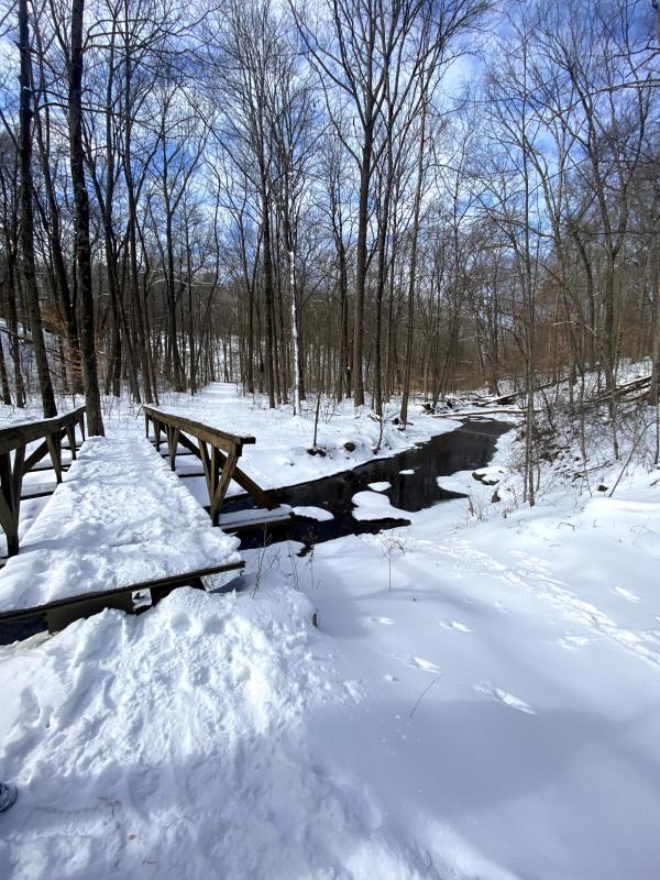 Charlestown State Park Winter Hiking