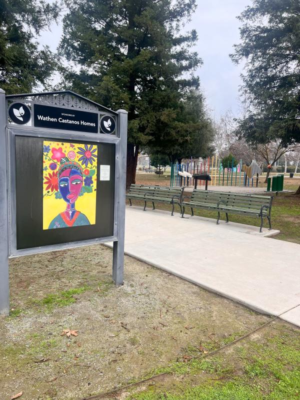 painting in woodward park