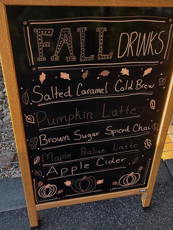 Fall Treat Menu Grand County Roastery