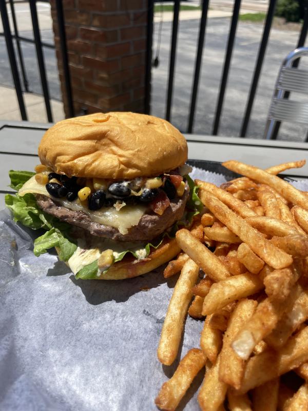 Brickhouse's Elk El Jefe Burger