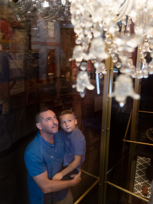 Hershey Story Museum Chandelier Exhibit