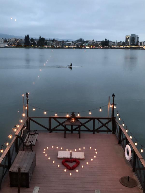 Dolce Vita Gondola Dock Valentines Day Date Idea