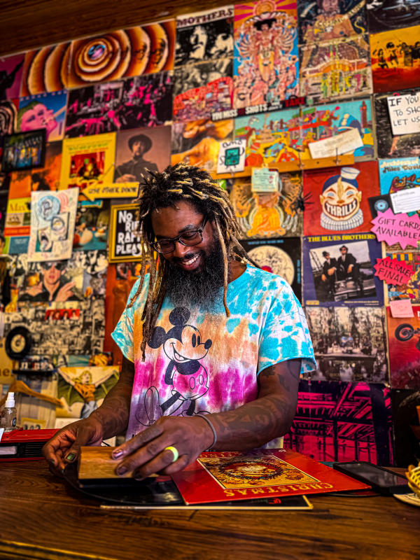 Howard Harper of Black Flower Apparel & Records