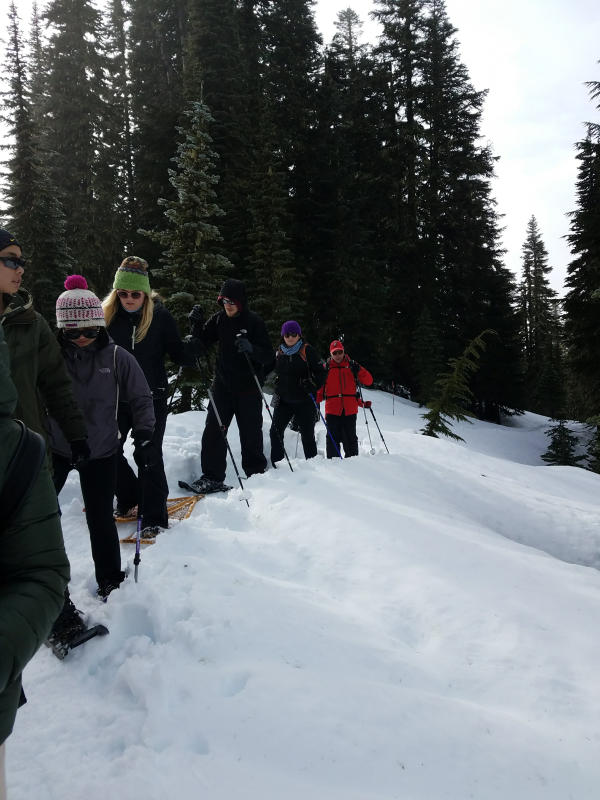 Mount Rainier Snowshoeing