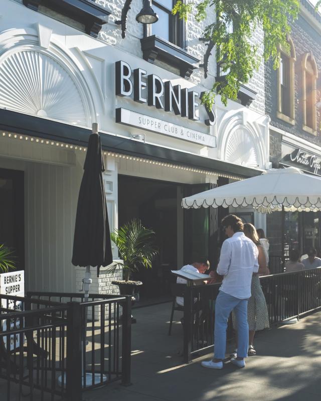 Bernie's Supper Club & Cinema Entrance