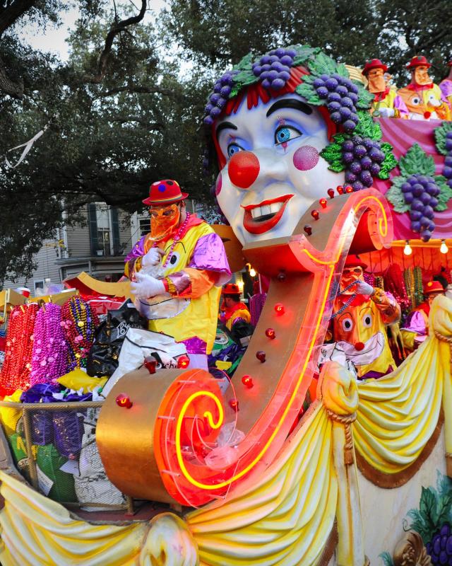 Mardi gras et carnaval en Nouvelle-Orléans