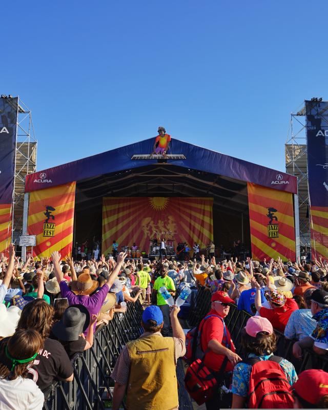 Trombone Shorty at Jazz Fest 2015