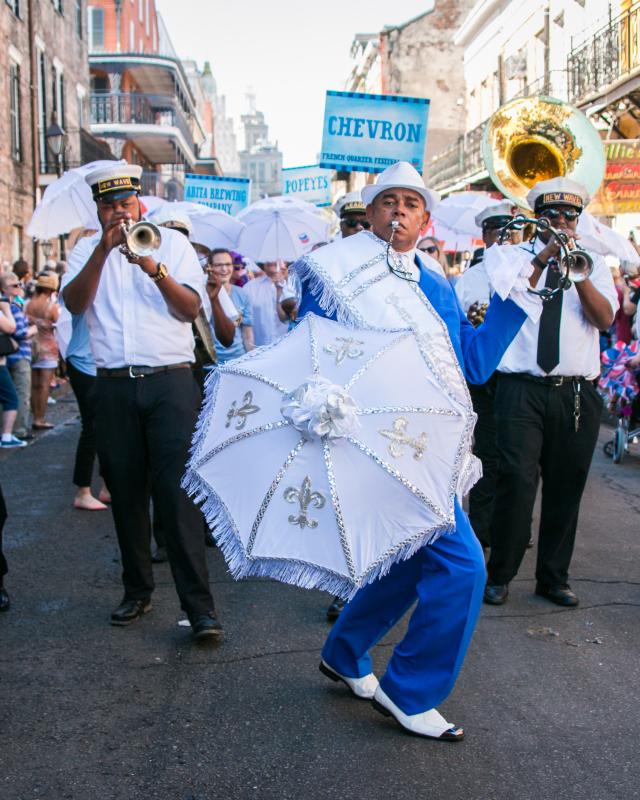 French Quarter Festival- Second Line Parade