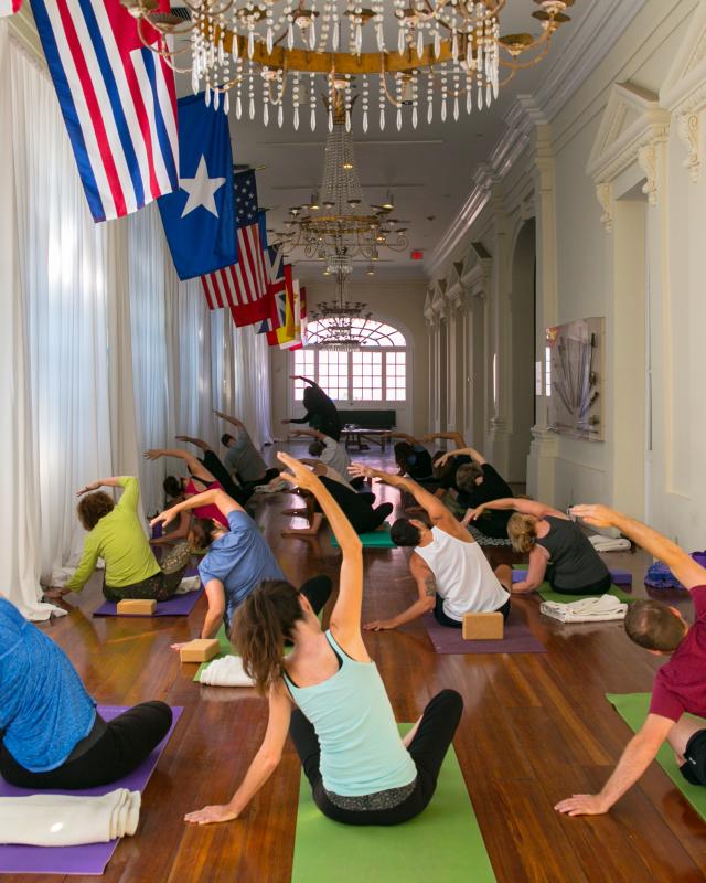 Yoga at the Cabildo- Louisiana State Museum