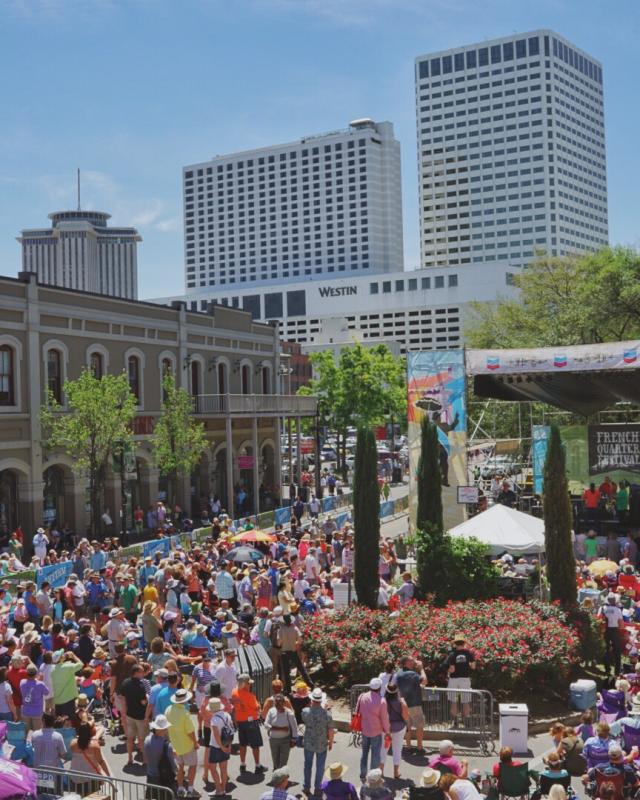 Zydeco Stage - French Quarter Fest 2016