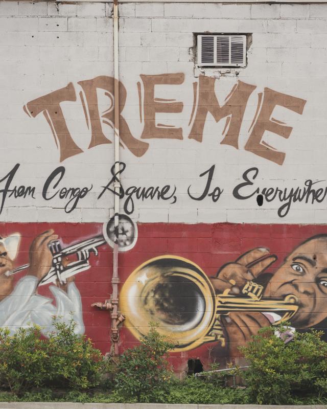 Treme Mural - Carver Theater