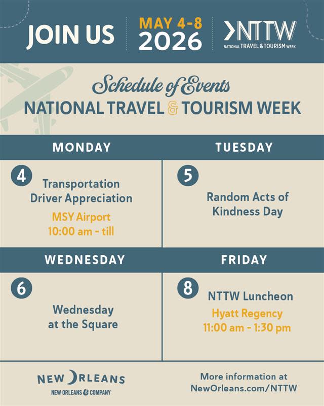 NTTW 2026 Schedule