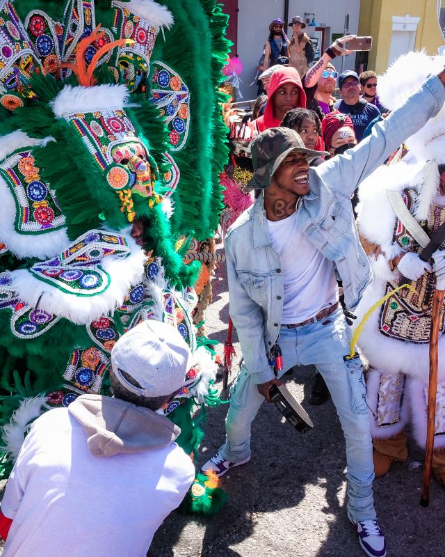 Mardi Gras Indians - Mardi Gras Day