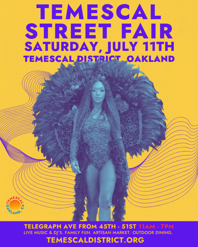 2026 Temescal Street Fair Poster