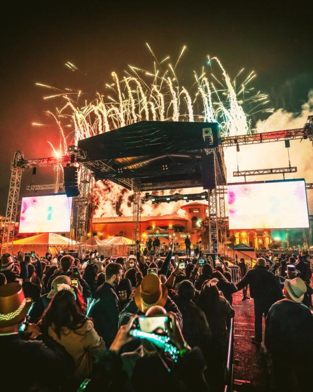 Fireworks_NYE_Block Party_Agua Caliente Casino