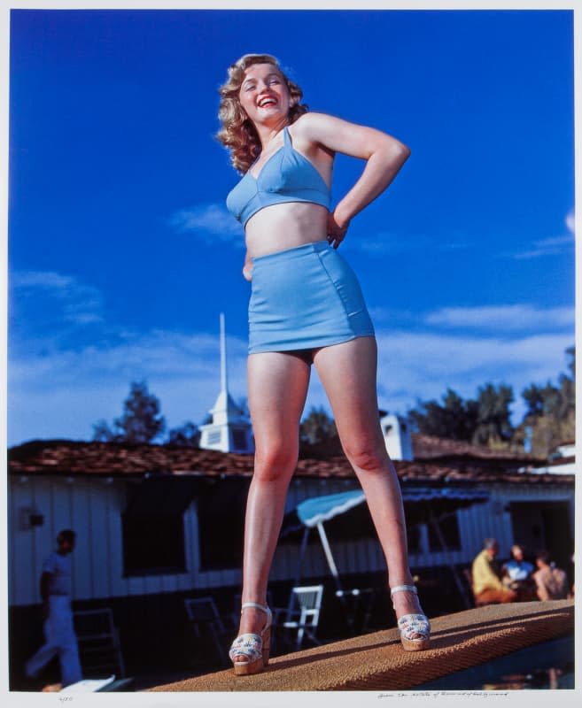 Marilyn Monroe at Racquet Club 1947