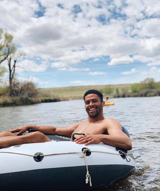 Floating the North Platte River in Casper, WY