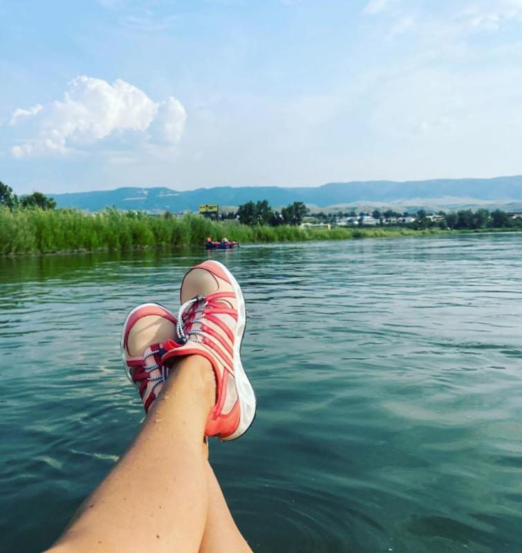 Floating the North Platte River in Casper, WY