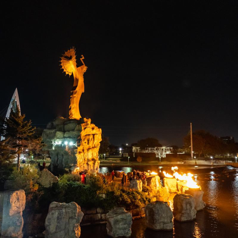 Visitor Campaign 2024 - Wichita Keeper of the Plains