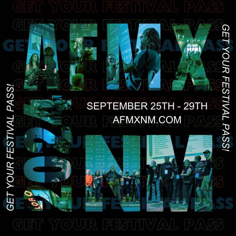 A graphic for the ABQ Film and Music Experience happening Sept. 25-29