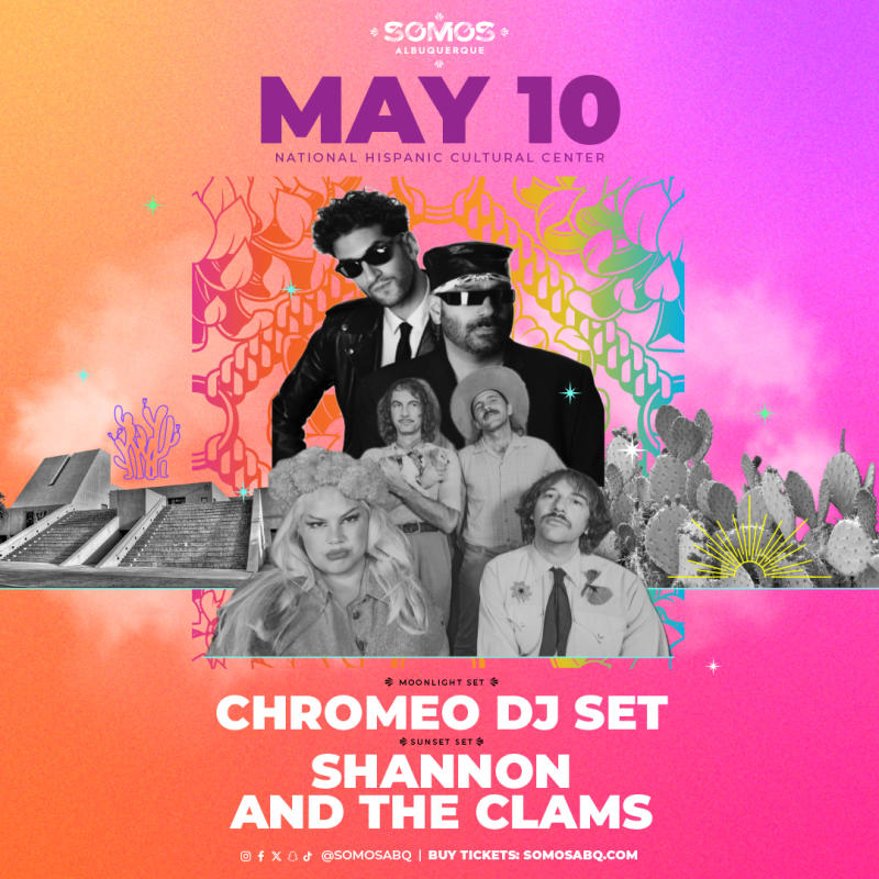 A flier promoting SOMOS on May 10 at the NHCC.