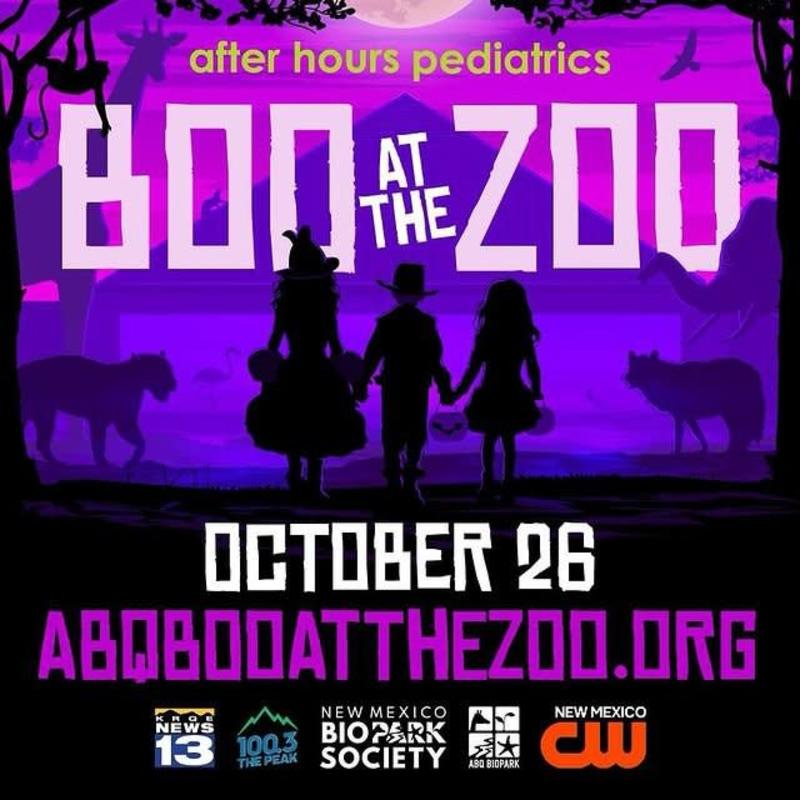 Logo for the 2024 Boo at the Zoo event on Oct. 26 at the ABQ BioPark Zoo.