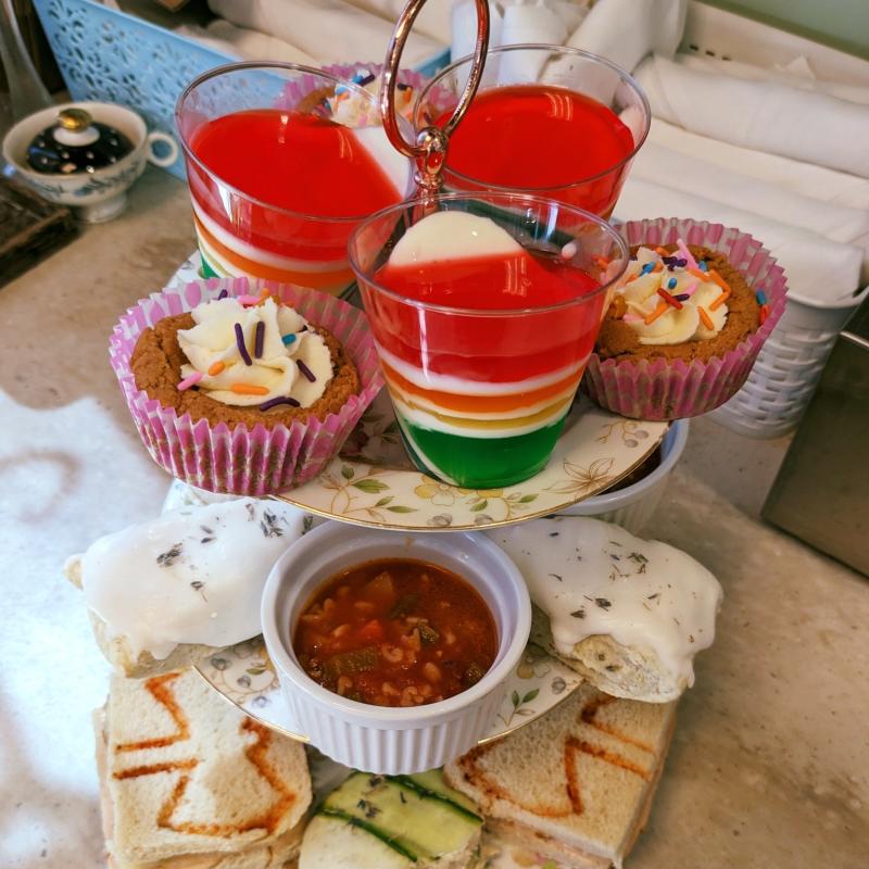 A tea party from Snapdragon Tea.