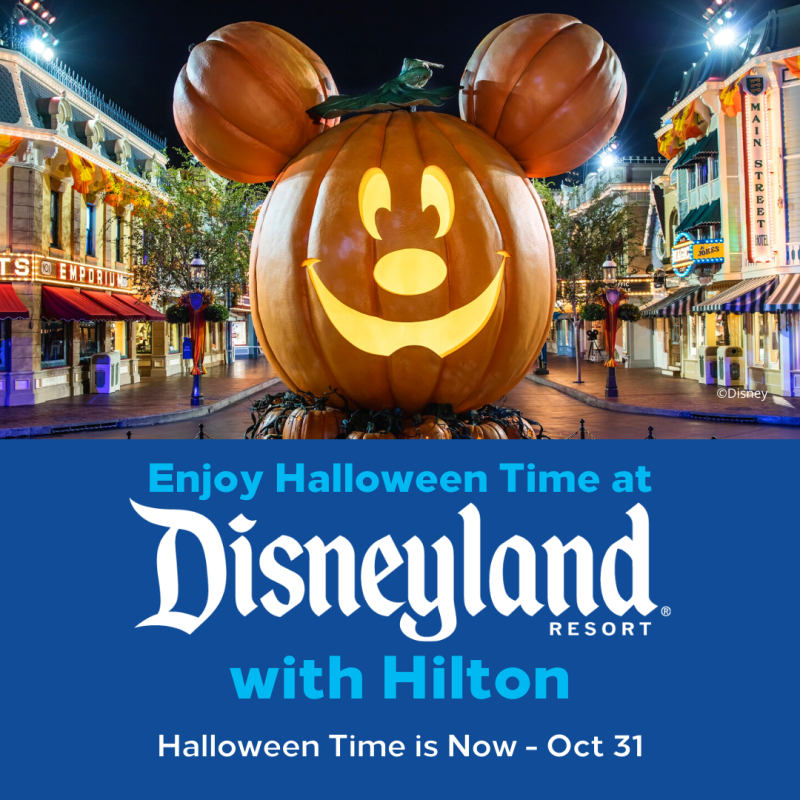 Hilton Hotels Kick Off Halloween At Disneyland Resort