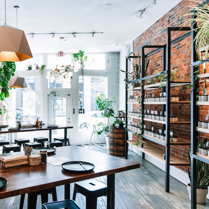 Interior of Penn & Beech Candle Co.